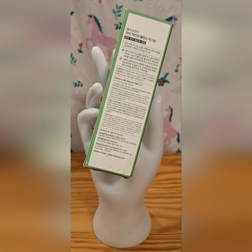 NIB Elisha Coy Skin Balancing Mist Hyolauronic Acid Face Toner Korean Beauty - Picture 3 of 5